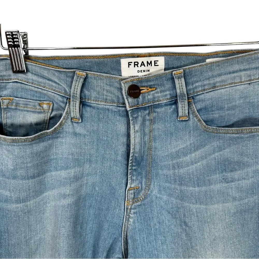 Frame Denim Light Blue Women's Skinny Jeans - Picture 6 of 16